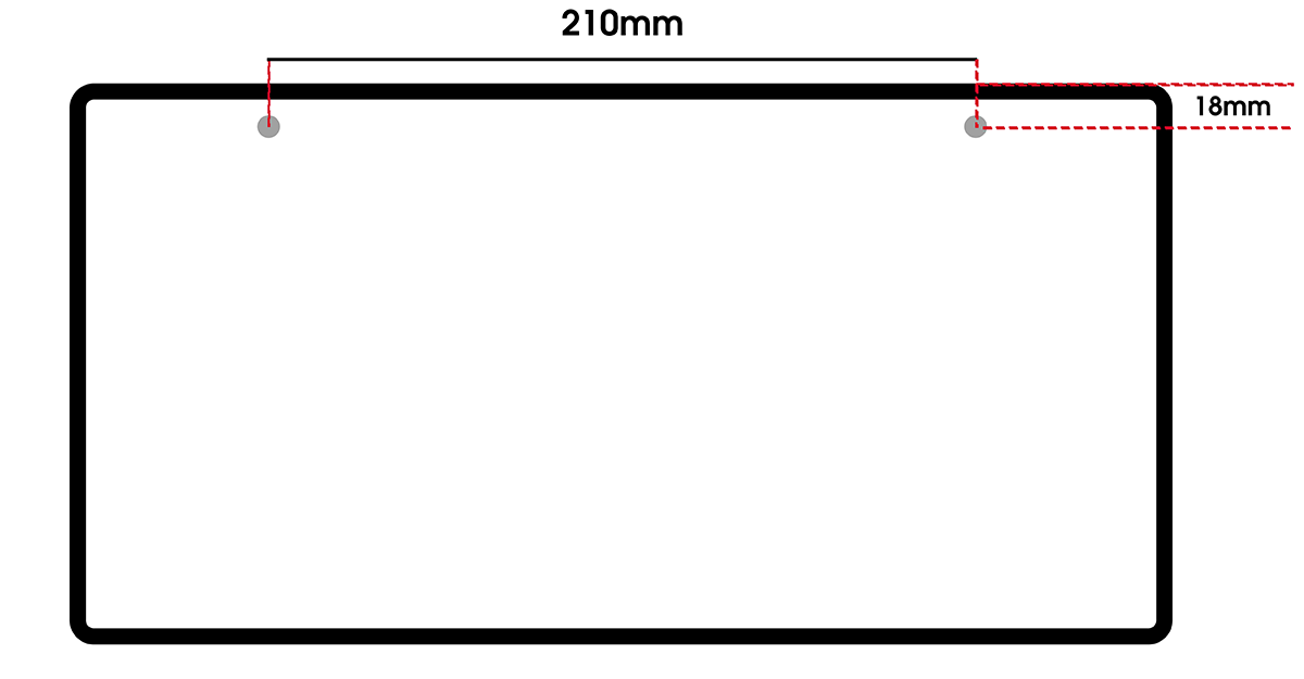 Plate Sizing & Hole Positioning Guide